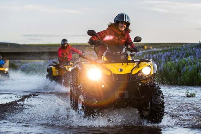 Recorrido en quad