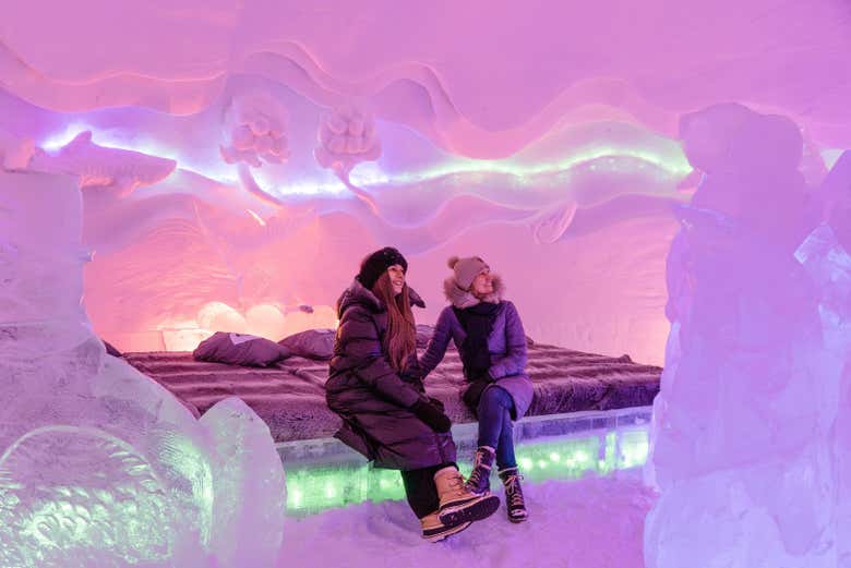 Descubrid las increíbles suites temáticas de nieve