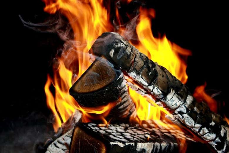 Falò, durante il tour