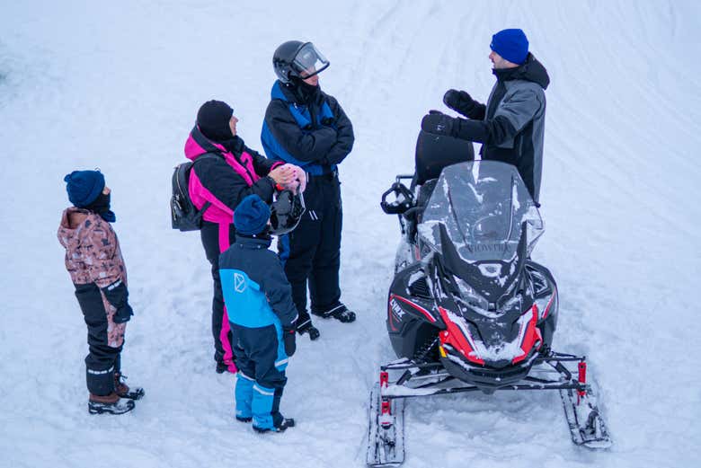 Ready to ride a snowmobile?