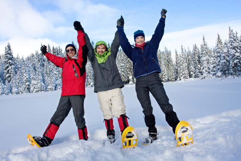 ¡Momento foto en Vikaköngäs!