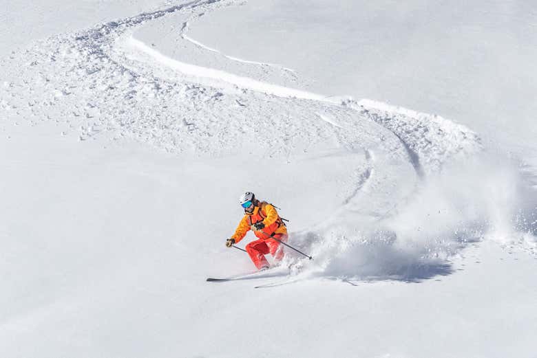 Deslizándonos por la nieve