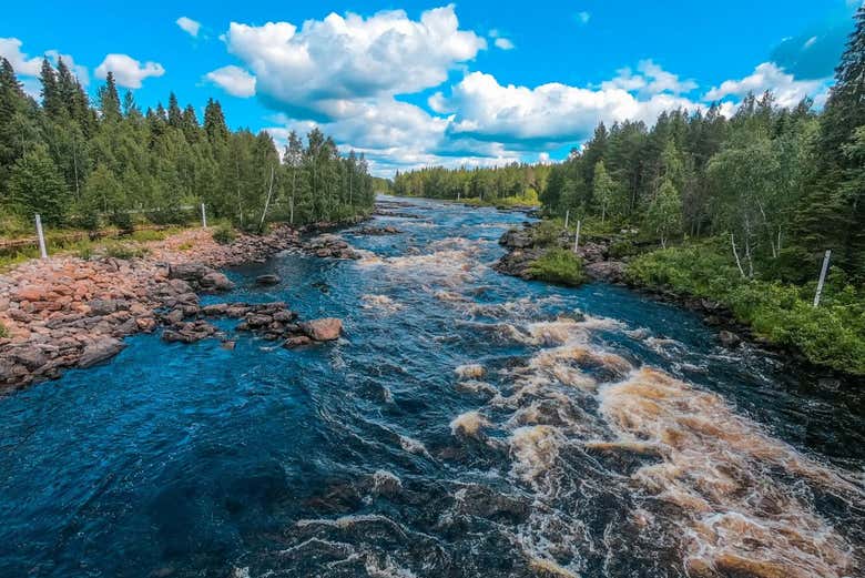 Paisajes de Vikaköngäs