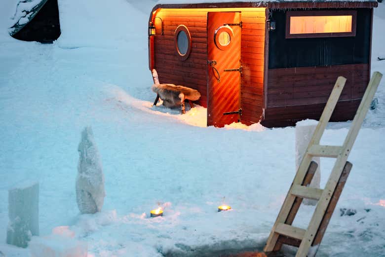 Esta sauna finlandesa os llevará a vivir un momento de relax