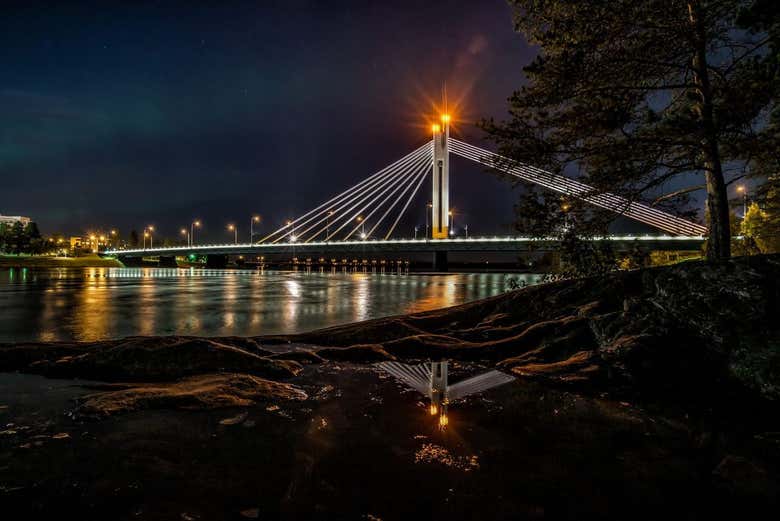 Rovaniemi de noche
