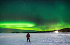 Northern Lights Snowmobile Ride