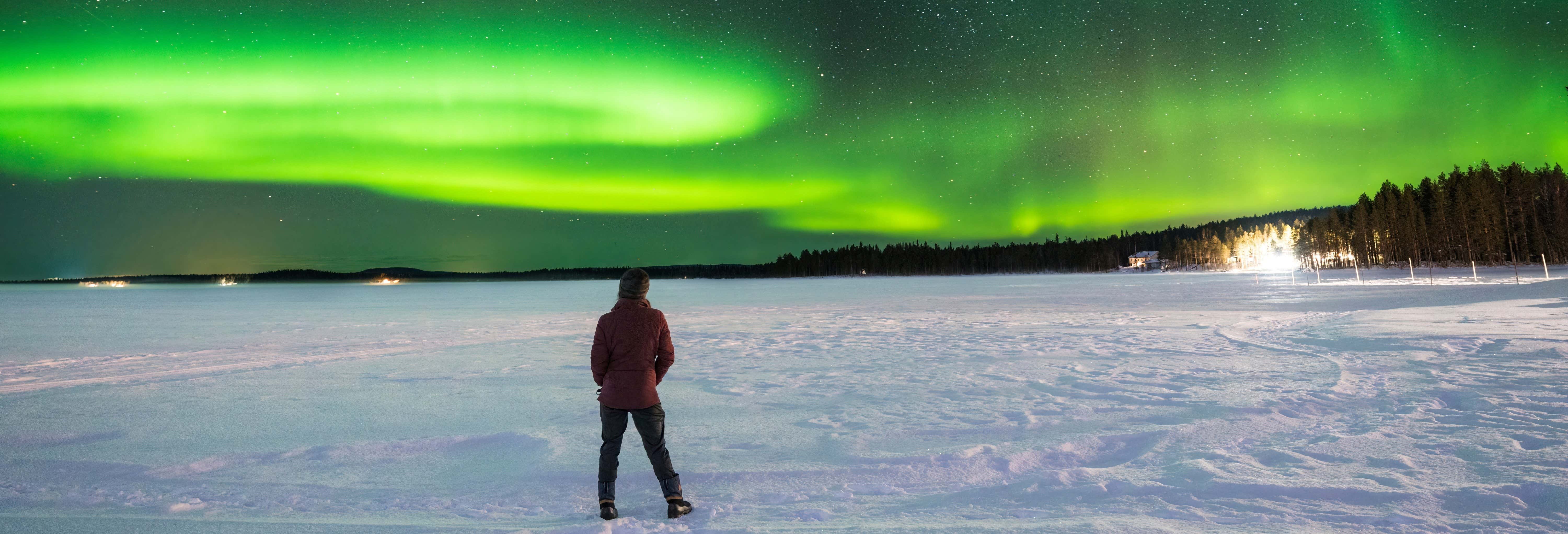 Motoneige à Rovaniemi