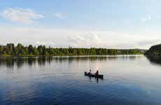 Paseo en canoa por Rovaniemi
