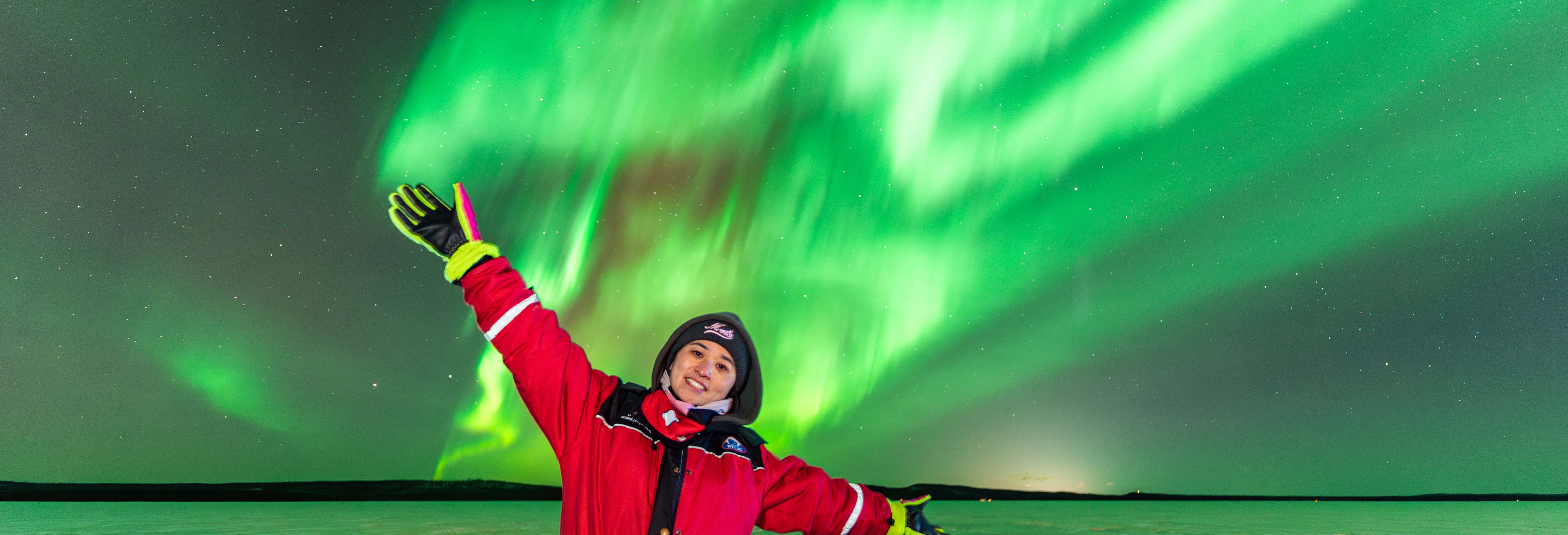 Observation d'étoiles à Rovaniemi