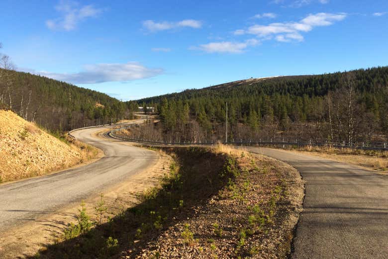 Le strade di Saariselkä