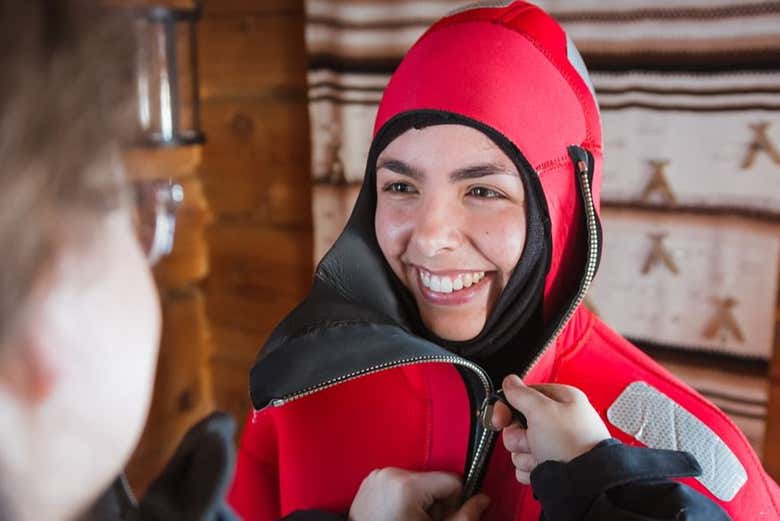 Preparándonos para la flotación