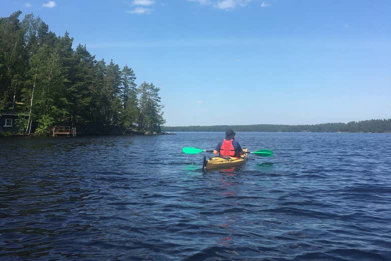 Tour in kayak a Tampere