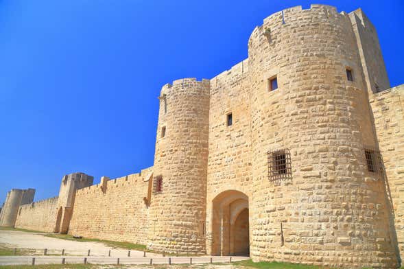 Ingresso da fortaleza de Aigues-Mortes