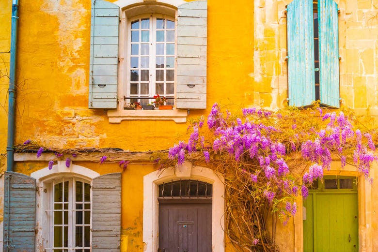 Casas tradicionais em Arles