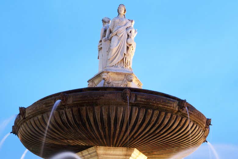 La fontaine de la Rotonde