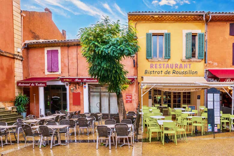 Restaurante en Roussillon
