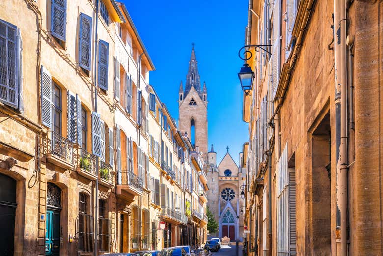 Passeggiando nel centro di Aix