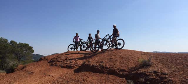 Balade à vélo électrique à la montagne Sainte-Victoire depuis Aix