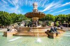 Tour privato di Aix-en-Provence in sidecar