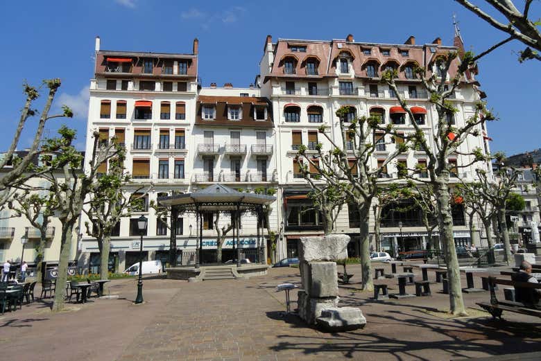 Historic center of Aix-les-Bains