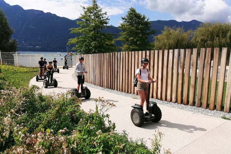 Segwaying through Aix-les-Bains