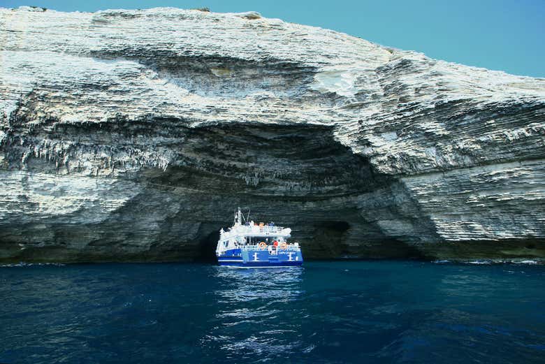 Sailing through San Antonio Cave