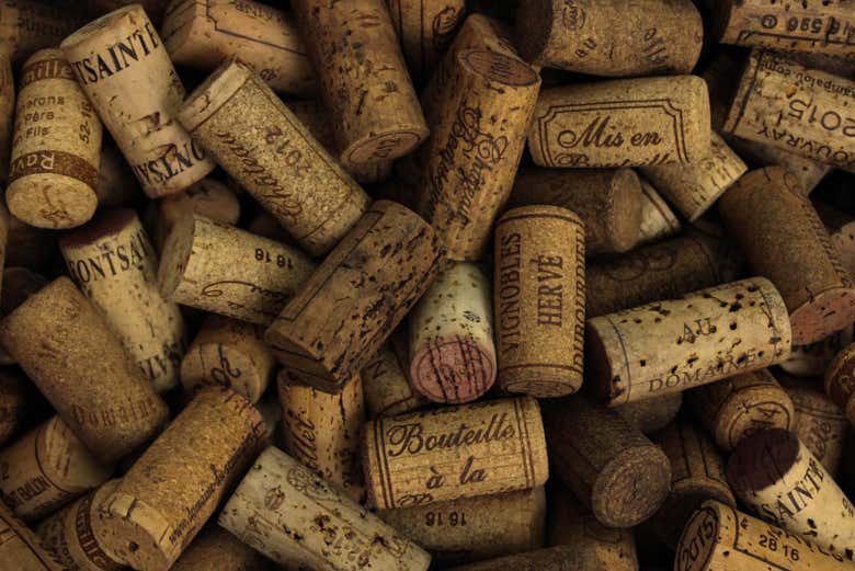 French wine corks