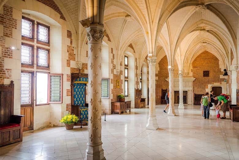 Grande salle du château d'Amboise