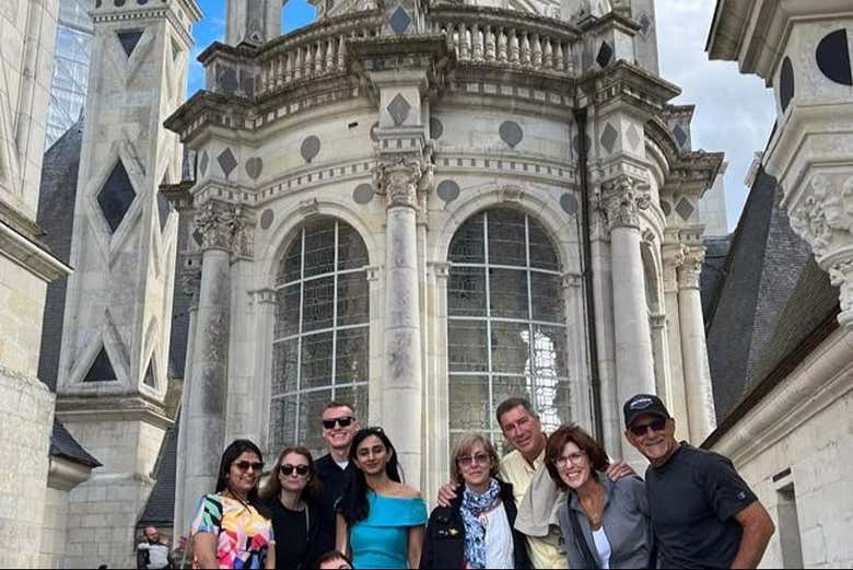 Aproveitando a visita ao castelo de Chambord