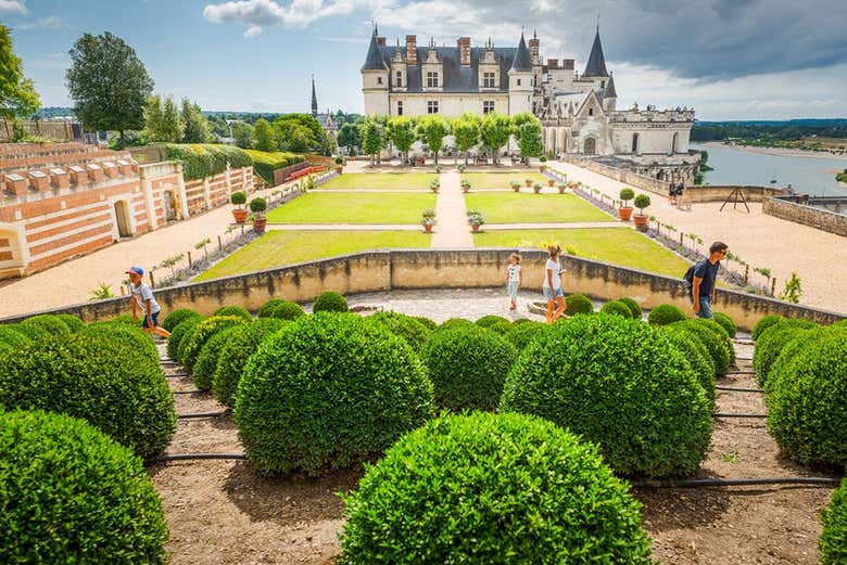 Vistas de los jardines