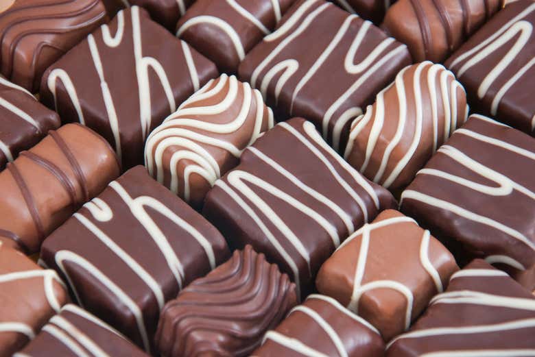 Provaremos os melhores chocolates da cidade
