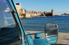 Visite de la côte Vermeille en Citroën 2CV