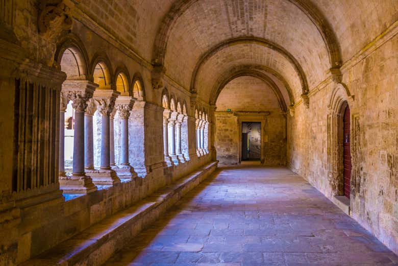 Intérieur de l'abbaye de Montmajour