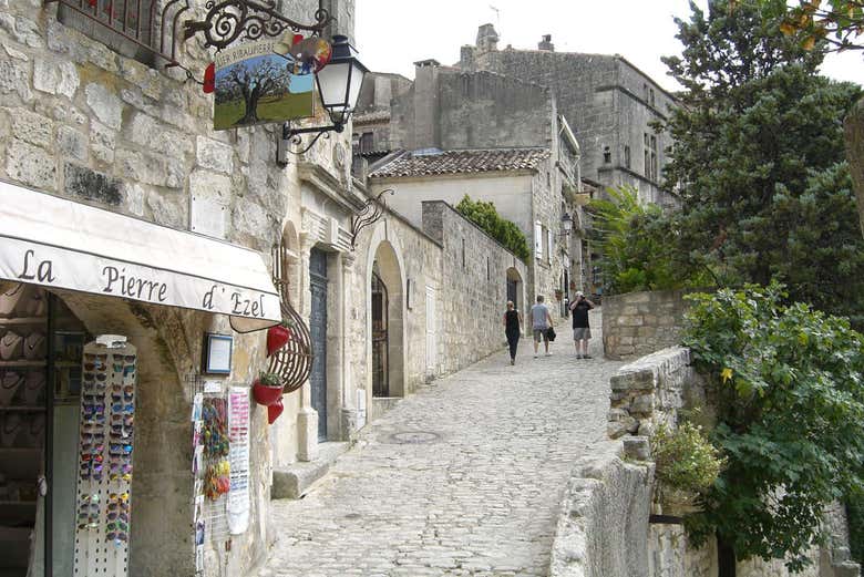Streets in Les Baux