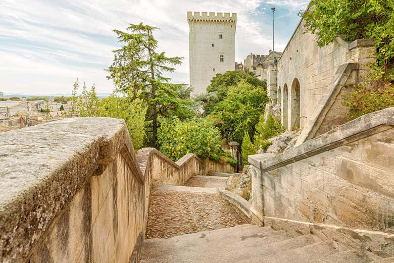 Escaleras de Rochers des Doms