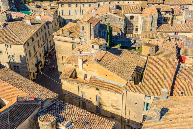 Vue panoramique d'Uzès