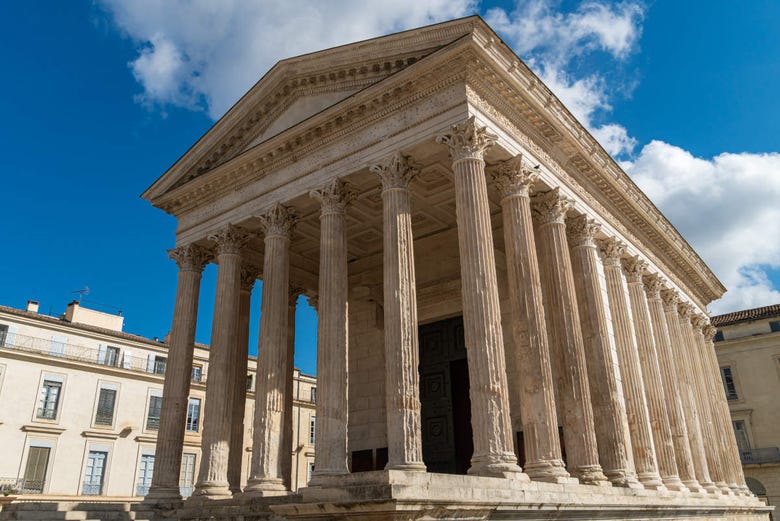 Templo romano Maison Carrée, Nîmes