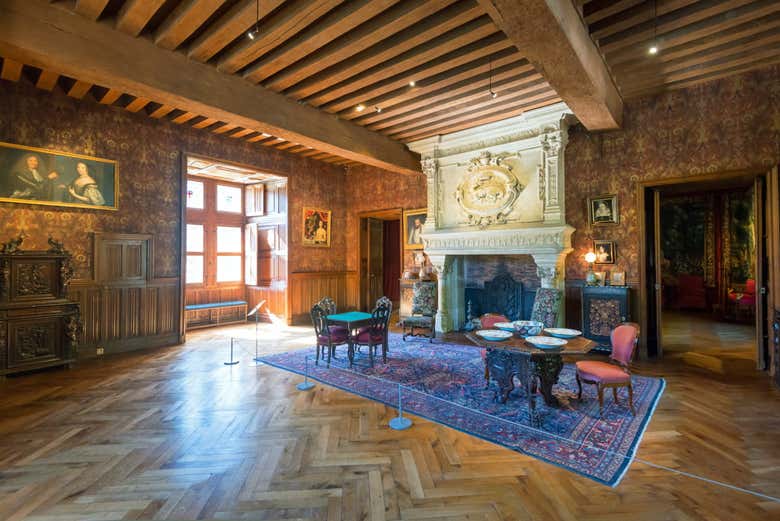Intérieur du château