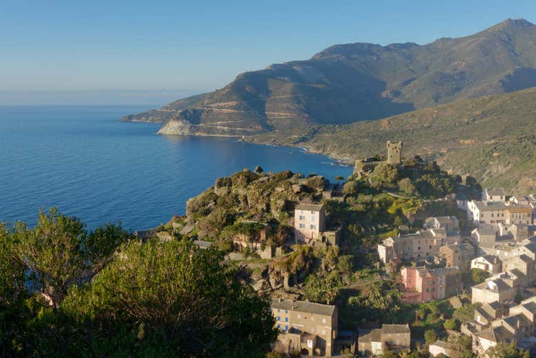 Nonza, uno de los pueblos más bonitos de Cap Corse