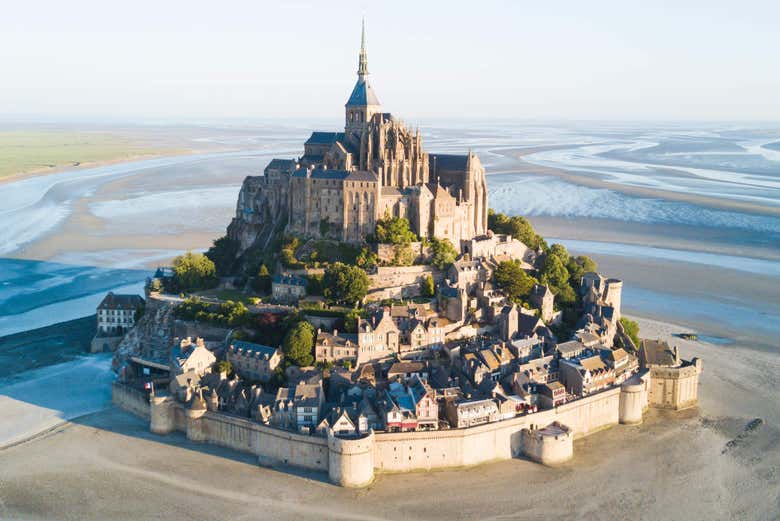 Panoramica del Mont Saint-Michel