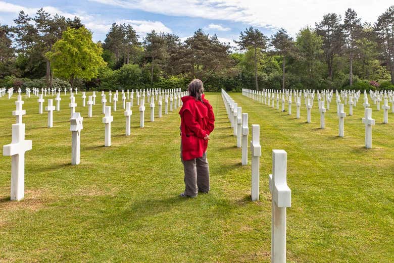 Visitando el Cementerio Estadounidense de Normandía