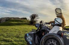 Visite privée sur le thème du débarquement de Normandie à moto avec side-car