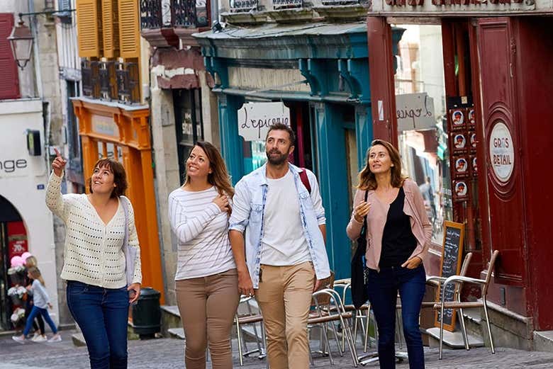 Passeando pelo centro de Bayonne