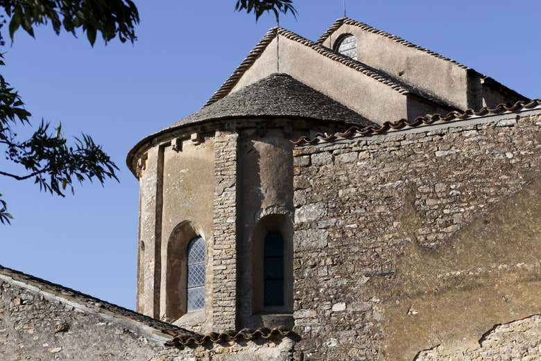 Admire the unique architectural elements