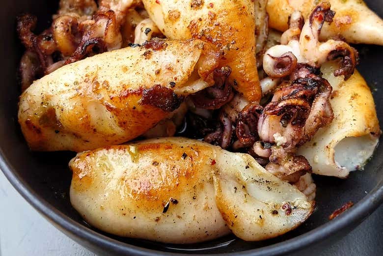 Dégustez des encornets