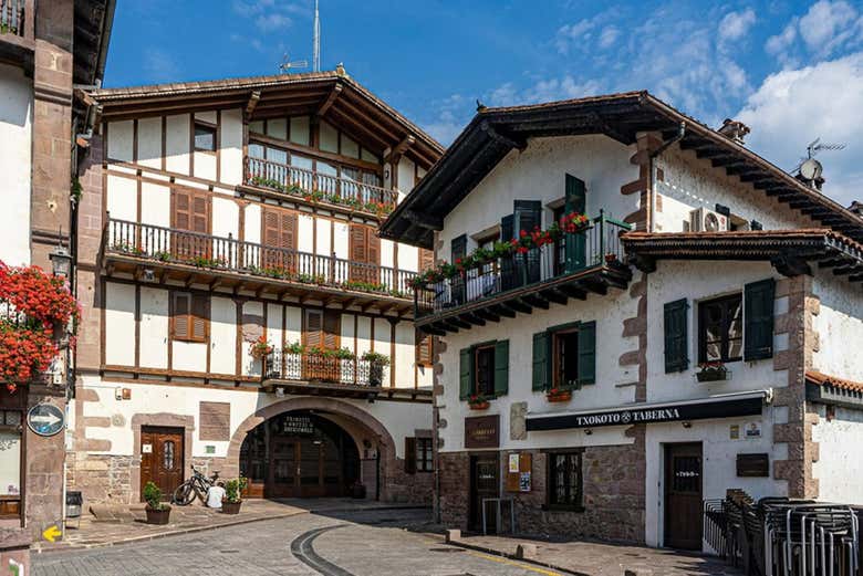 Las preciosas calles de Ainhoa