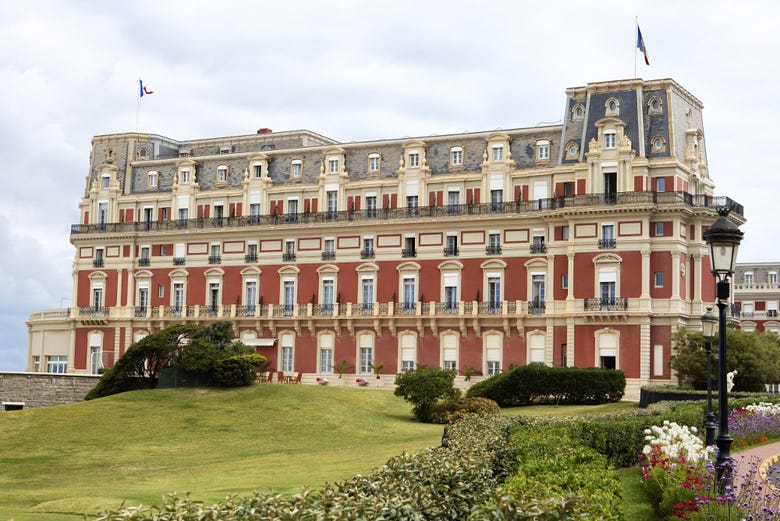 Fachada del Hôtel du Palais