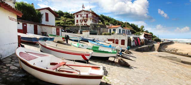 Visite de la côte du Pays Basque français en van Volkswagen