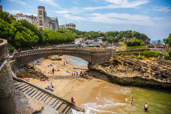 Tour privado por Biarritz con guía en español