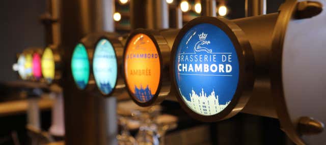 Degustação de cervejas na Brasserie de Chambord